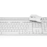 کیبورد و ماوس بی سیم تسکو مدل TKM7106W با حروف فارسی