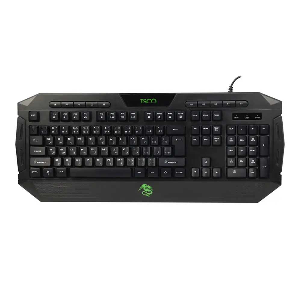کیبورد باسیم گیمینگ تسکو مدل TSCO TK 8124