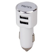 شارژر فندکی فست شارژ TSCO TCG 29N 3.1A 15.5W + کابل میکرو یو اس بی