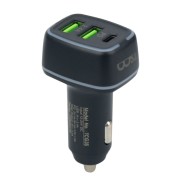 شارژر فندکی تسکو مدل TCG35 با کابل تبدیل MicroUSB