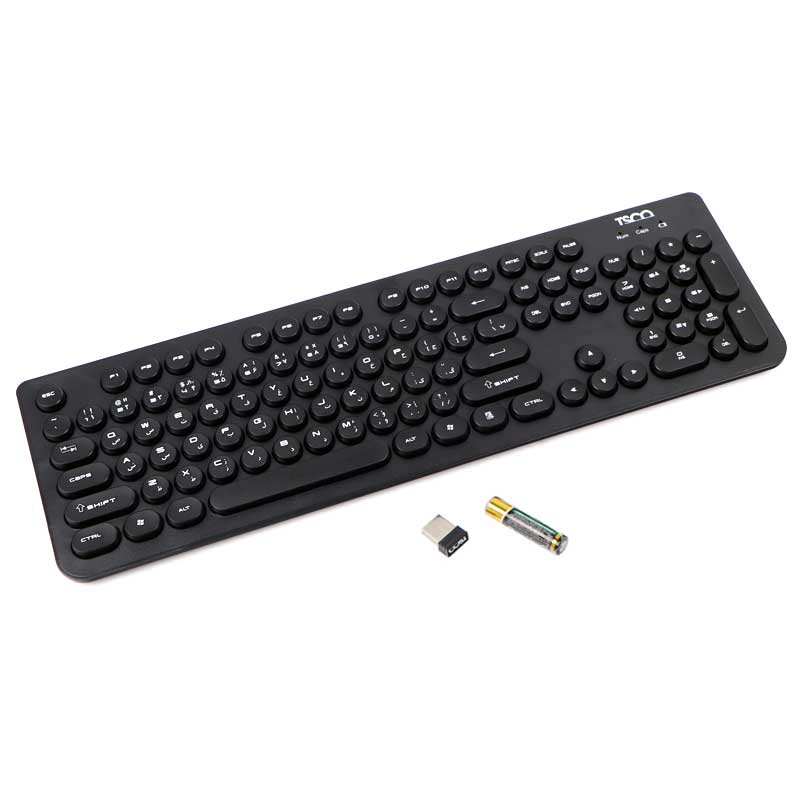 کیبورد بی سیم تسکو مدل TK 7001W