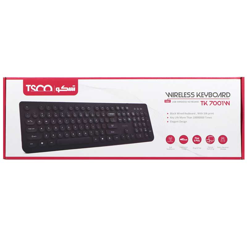 کیبورد تسکو TK 7001W