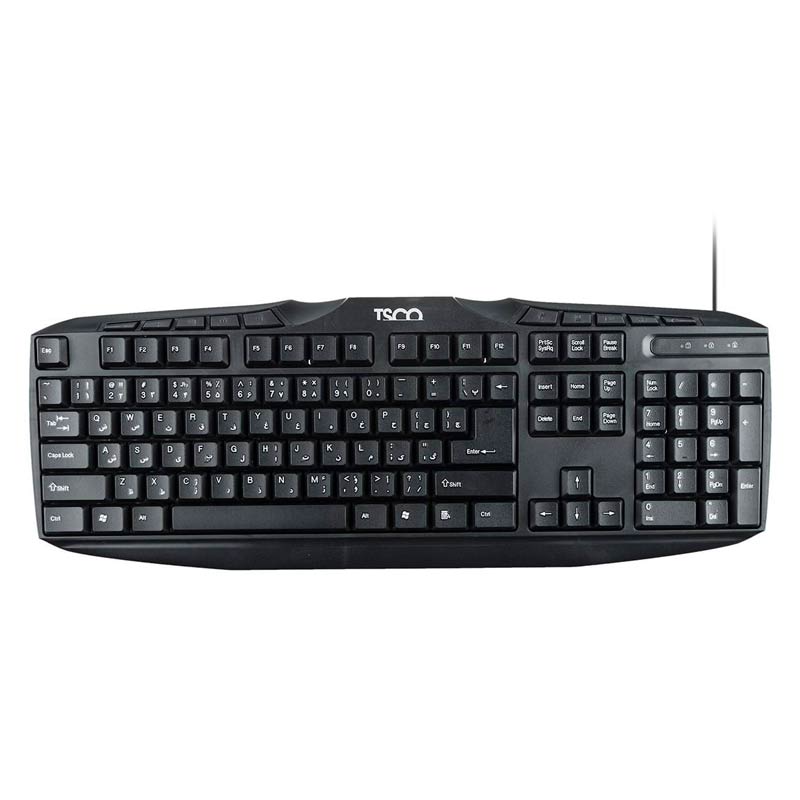 کیبورد سیم دار تسکو مدل TSCO – TK8020N