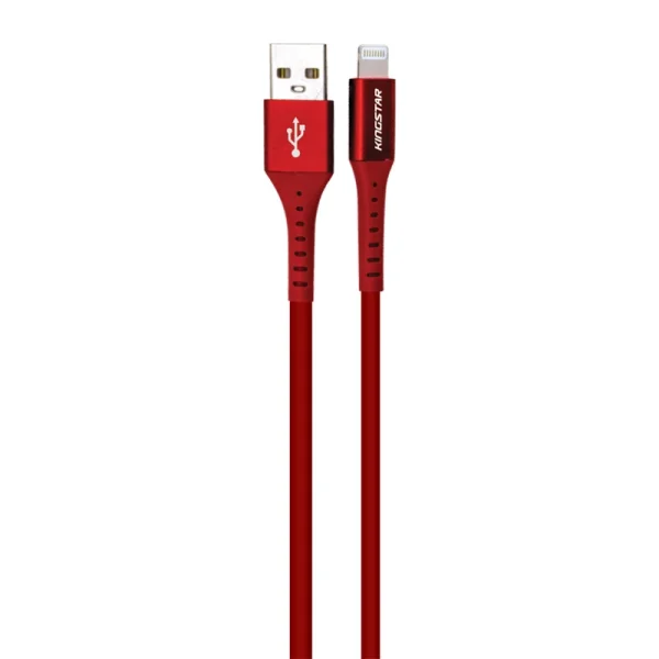 کابل تبدیل USB به لایتنینگ کینگ استار مدل k65i طول 1.1 متر