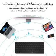 کیبورد بی سیم رپو مدل E6080