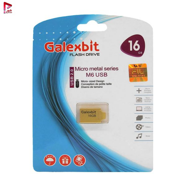 فلش ۱۶گیگ گلکس بیت Galexbit Micro metal series M6