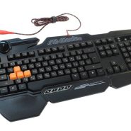 کیبورد مخصوص بازی ای فورتک مدل B314 ا Fortek B314 gaming keyboard