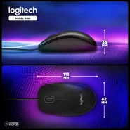 ماوس سیم دار لاجیتک مدل Logitech B100