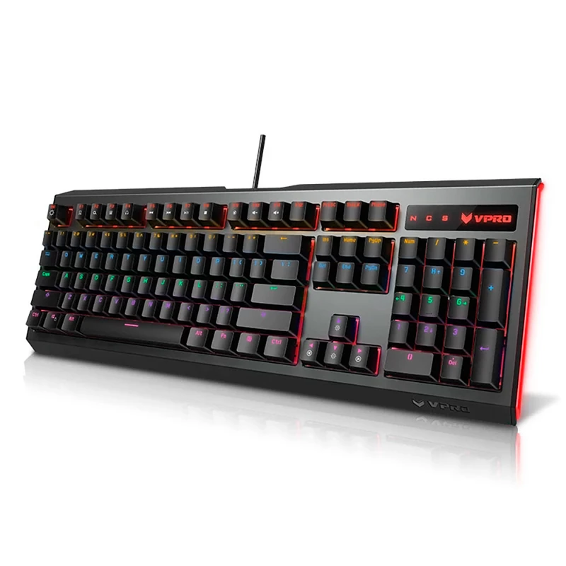 Rapoo V520 Mechanical Silver Switch Gaming Keyboard