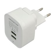KingStar KW152i 2Port 2.4A 12W Wall Charger With Lightning Cable