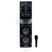 اسپیکر چمدانی بلوتوثی فلش خور TSCO TS 1020DJ + میکروفون