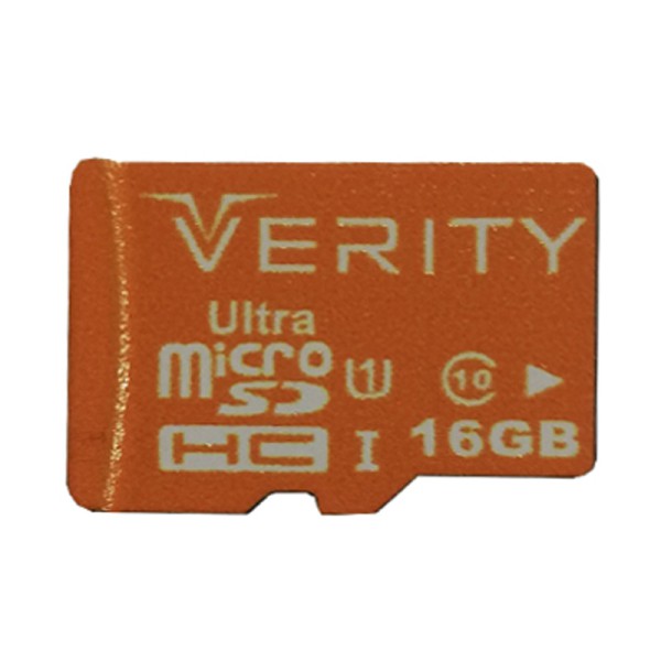 Verity U106 Class 10 U1 95MB/s 16GB micro SDHC UHS-1 memory card