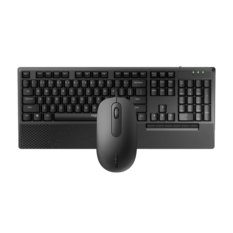 ست کیبورد و ماوس سیم دار رپو مدل NX2000