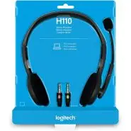 هدست سیم دار لاجیتک مدل LOGITECH H110