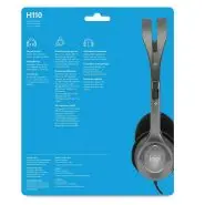 هدست سیم دار لاجیتک مدل LOGITECH H110