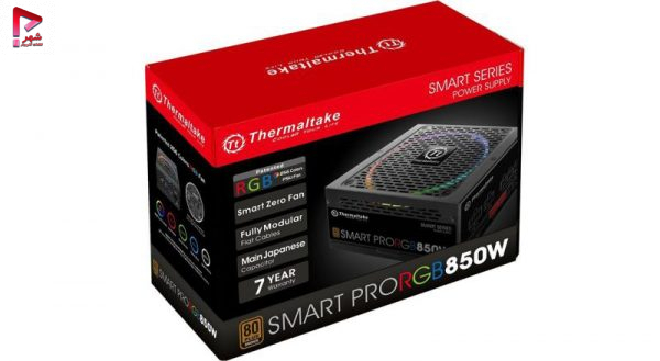 منیع تغذیه کامپیوتر ترمالتیک مدل Thermaltake Smart Pro RGB 850W Bronze