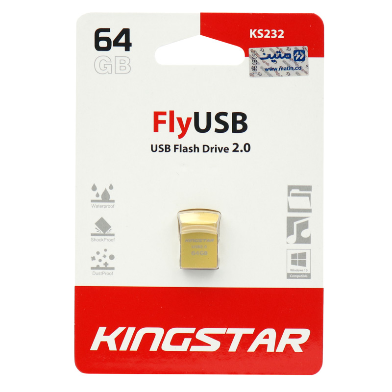 فلش مموری کینگ استار مدل KINGSTAR KS232 ظرفیت 64 گیگابایت