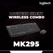 ماوس و کیبورد بی سیم لاجیتک مدل MK295 SilentTouch