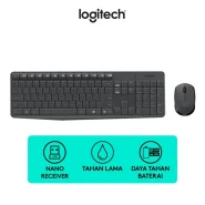 کیبورد و ماوس بی سیم لاجیتک مدل Logitech MK235