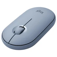 Logitech Pebble M350 Mouse - Pink, Blue, White, Black