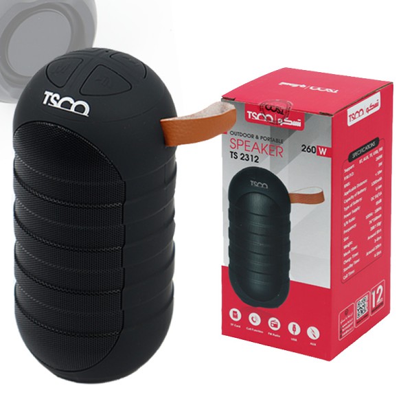 اسپیکر بلوتوث قابل حمل تسکو مدل TSCO TS 2312