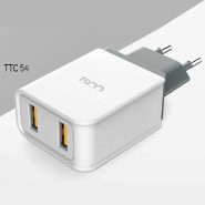 TSCO TTC54 2Port Qualcomm 3.0 Wall Charger With 3.0A Fast MicroUSB Cable