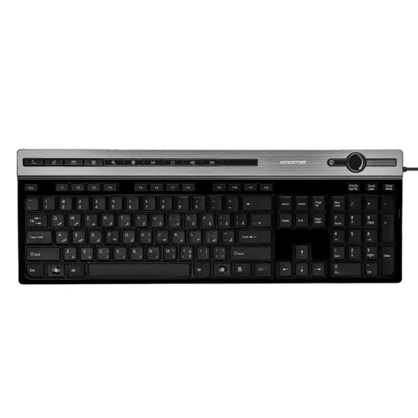 کیبورد سیم دار کینگ استار مدل KINGSTAR KB92