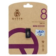 فلش مموری 8 گیگابایت کوئین تک مدل QUEEN TECH MINI ECCO