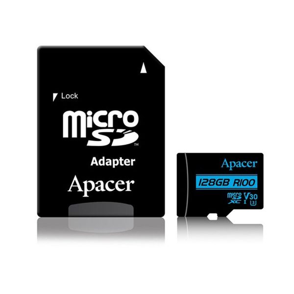 کارت حافظه اپیسر 64 گیگ مدل Apacer microSDXC/SDHC UHS-I U3 V30