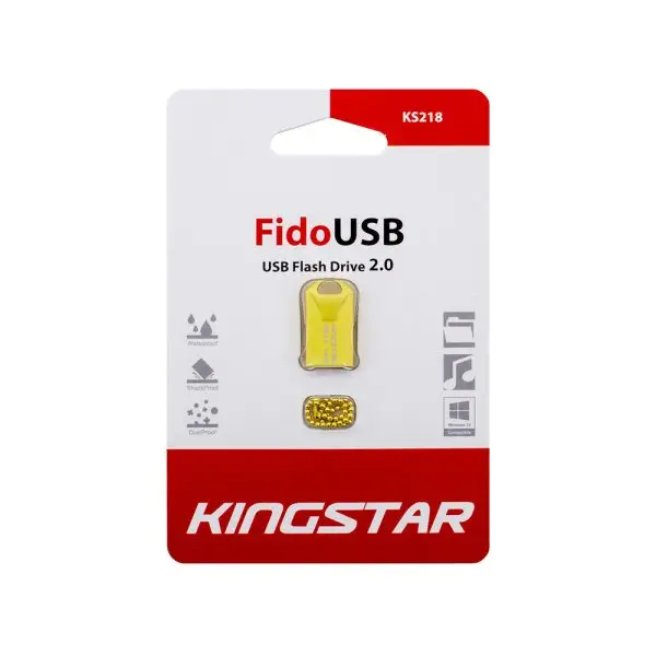 فلش مموری کینگ استار مدل KINGSTAR ks218 ظرفیت 32 گیگابایت