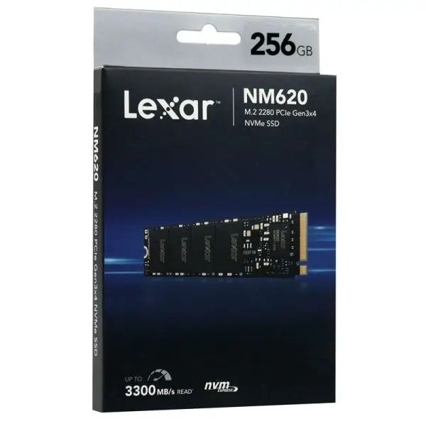 اس اس دی اینترنال لکسار مدل NM620 M.2 2280 ظرفیت 256 گیگابایت