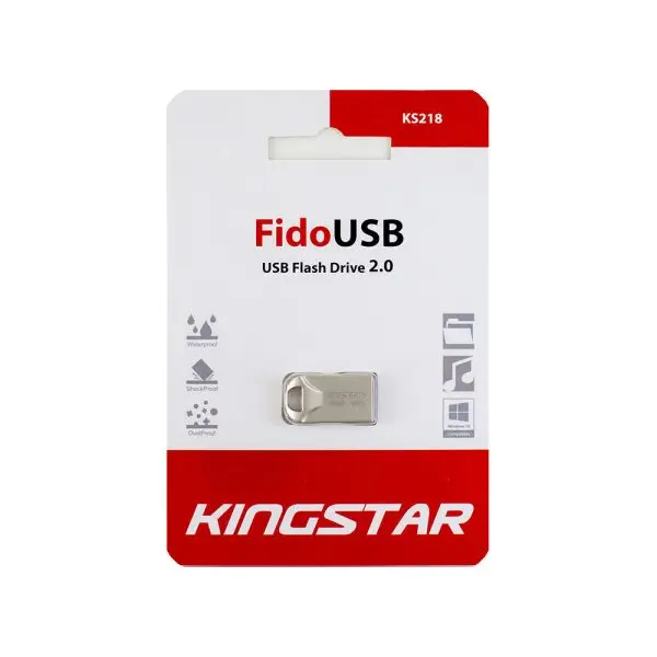 فلش مموری کینگ استار مدل KINGSTAR ks218 ظرفیت 16 گیگابایت