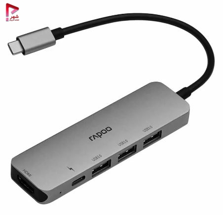 مبدل چند کاره USB Type-C رپو RAPOO XD100C