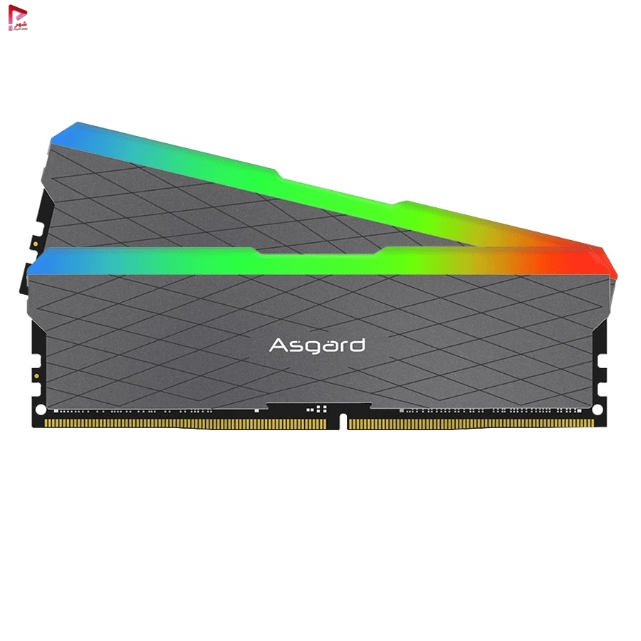 حافظه رم نوع DDR4 فرکانس 3200 مگاهرتز پیکربندی دو کاناله ولتاژ کاری 1.35 ولت نورپردازی رنگی ARGB