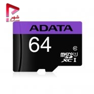 کارت حافظه میکرو اس دی ای دیتا UHS-I R80 W25 64GB
