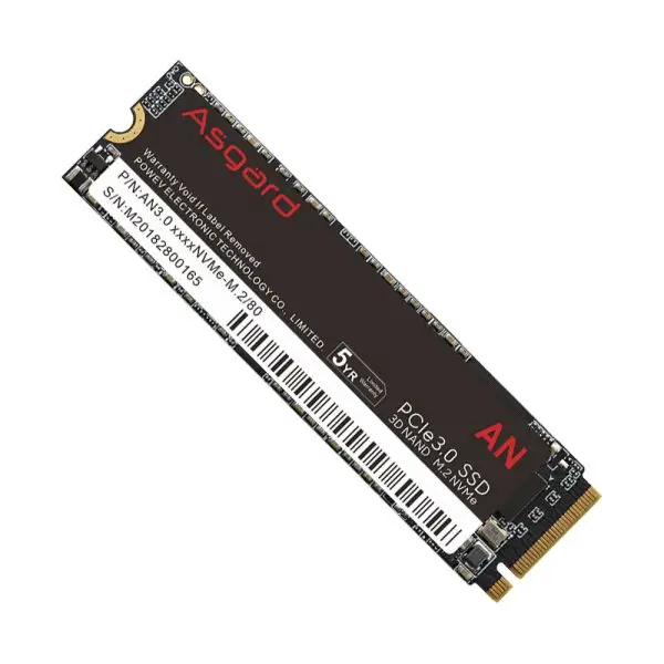 اس اس دی ازگارد AN3 M.2 NVMe ظرفیت 512 گیگابایت