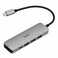 مبدل چند کاره USB Type-C رپو RAPOO XD100C
