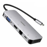 مبدل چند کاره USB Type-C رپو RAPOO XD200C