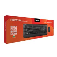 خرید کیبورد و موس بی سیم هترون (Hatron) مدل HKCW140
