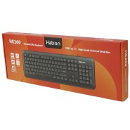 کیبورد سیم دار هترون مدل HATRON HK260
