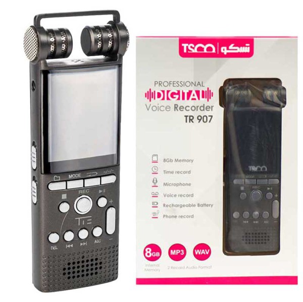 ضبط کننده صدا تسکو مدل TSCO TR 907