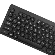 کیبورد بی‌ سیم تسکو مدل TK 7003w با حروف فارسی