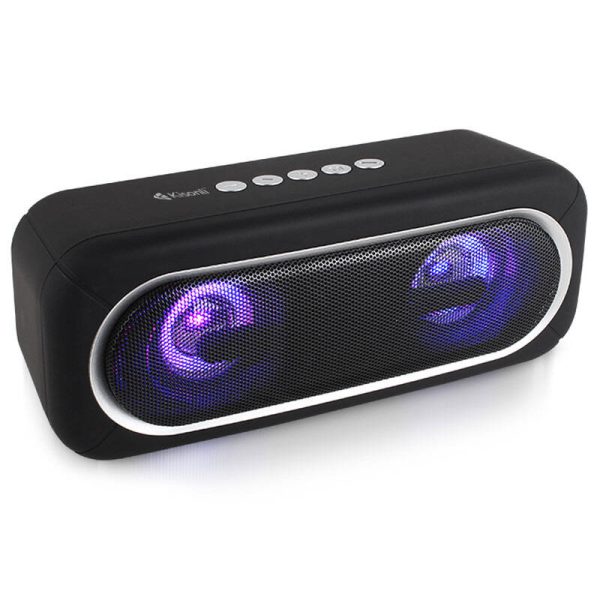 اسپیکر بلوتوثی قابل حمل هیسکا مدل HISKA B92 ا HISKA B92 model portable bluetooth speaker