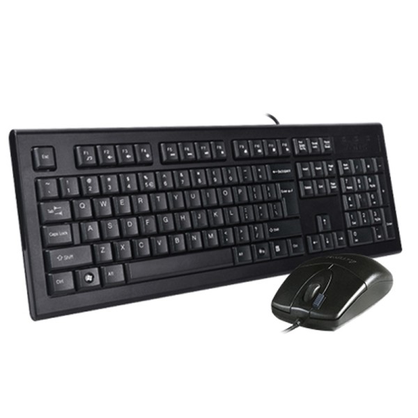 A4Tech KR-8520DS Silent Wired Mouse And Keyboard