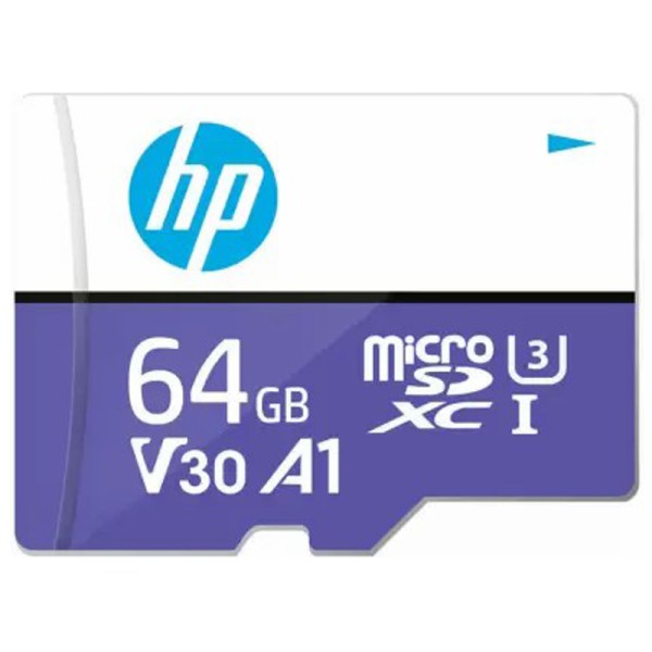 HP MX330 A1 V30 U3 C10 100MB/s 64GB MicroSD Memory Card With Adapter