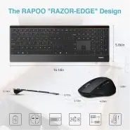 کیبورد و ماوس بی سیم رپو RAPOO 9500M