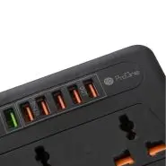 چندراهی برق و محافظ ولتاژ پرووان مدل ProOne PSP12QC3.0