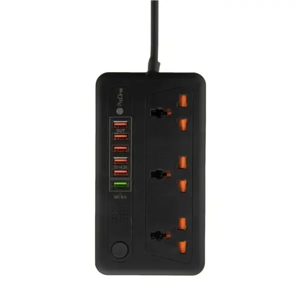 چندراهی برق و محافظ ولتاژ پرووان مدل ProOne PSP12QC3.0