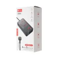 چندراهی برق و محافظ ولتاژ پرووان مدل ProOne PSP12QC3.0