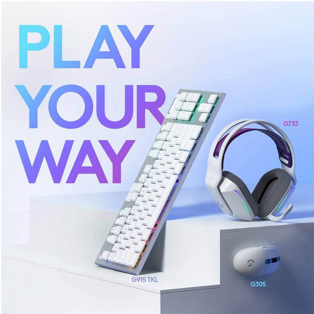 ماوس گیمینگ بی سیم لاجیتک Logitech G305 White